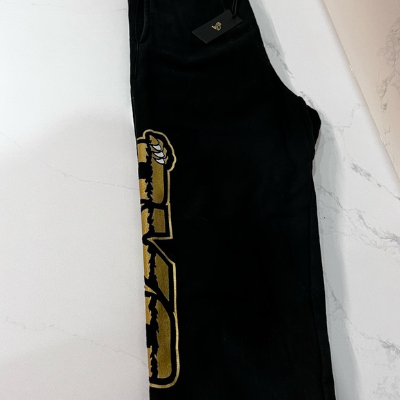 OVO Toronto Raptors Jurassic Park Fleece Pants Black unisex joggers sweat pants - Picture 5 of 11